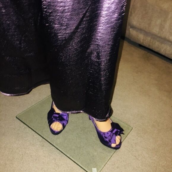 Eyeshadow Purple Jumpsuit Size Medium NWT - Picture 4 of 9